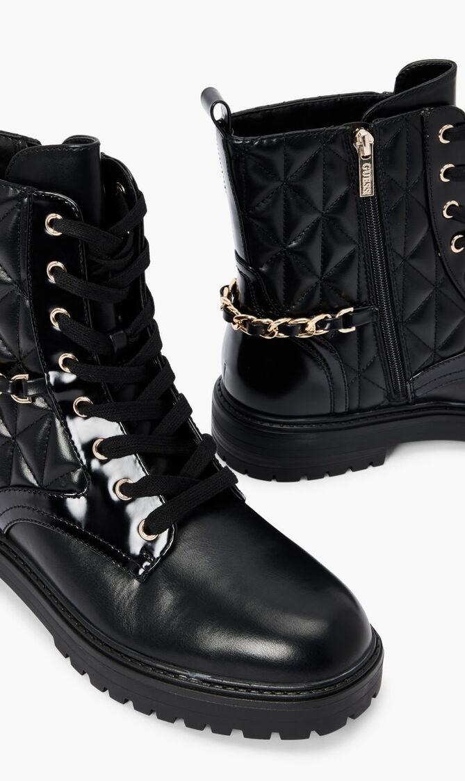 JELLARD QUILTED ANKLE BOOTS