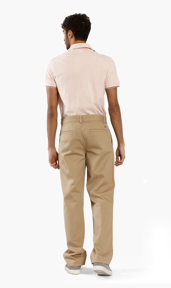 Buy LACOSTE Lacoste L VE Cotton Chino Pants for SAR 255.00 The Deal Outlet