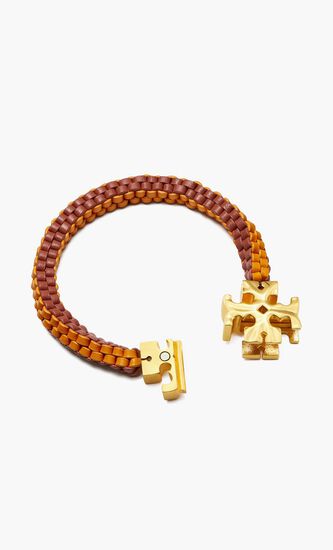 Roxanne Woven Leather Bracelet