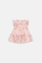 ROSEBUD FLOWER DRESS BEGONIA PINK