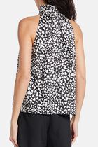 BROOKE TOP BLACK AND WHITE HEART