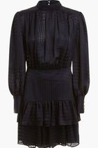 Millie Dress - Prince Of Wales Burn Out 130 G
