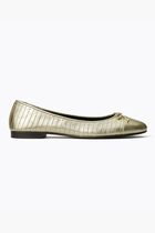 CAP-TOE QUILTED BALLET