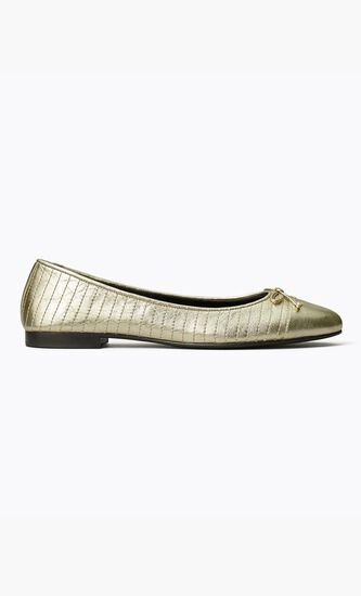 CAP-TOE QUILTED BALLET
