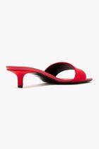 SARAFINA KITTEN HEEL MULES