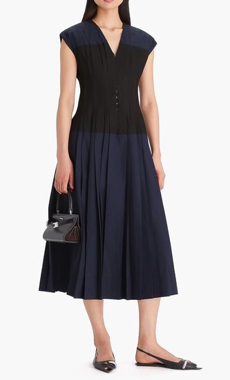 Claire Maccardell Pleated Dress