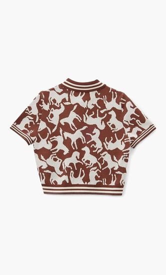 Knit Polo Shirt