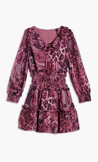 LS CHIFFON DRESS_MINI ME