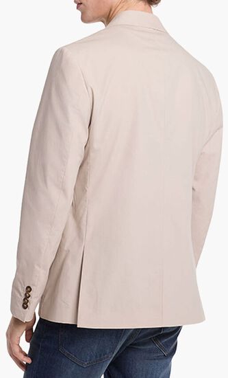 Cotton Poplin Blazer