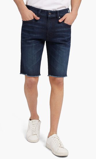 Regular Fit Denim Shorts