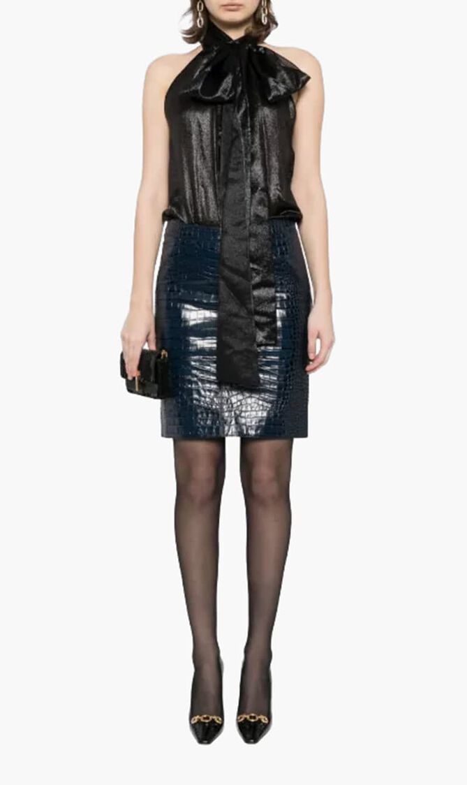 Classic Leather Skirt