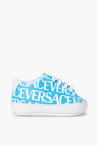 SNEAKER FABRIC+LAMB LEATHER