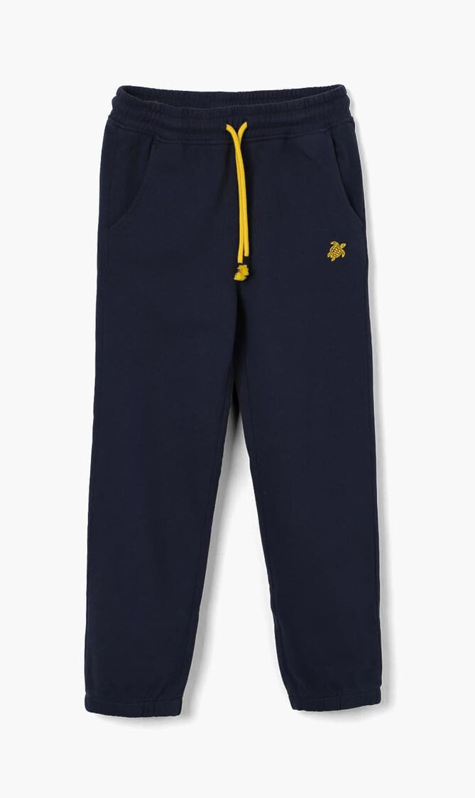 GAETAN PANTALON CR24 SOLID MICROTURT BLEU MARINE