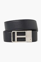 Belt with Logo Buckle