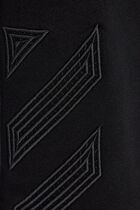 DIAG EMBR SWEATPANT BLACK BLACK DIAG EMBR SWEATPANT BLACK BLACK