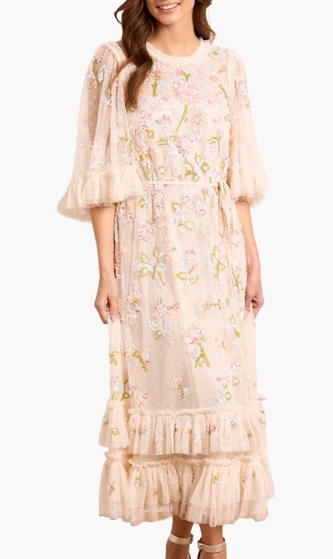 Sequin Dandelion Gloss Ballerina Dress