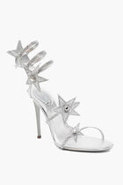 GREY SATIN LABRADOR STRASS