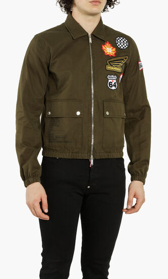 Logo Patch Jacket