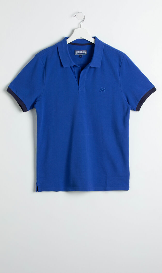 Palatin Solid Cotton Pique Polo
