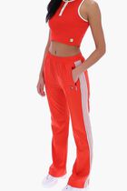 TRACK PANT WITH FLAT KNIT