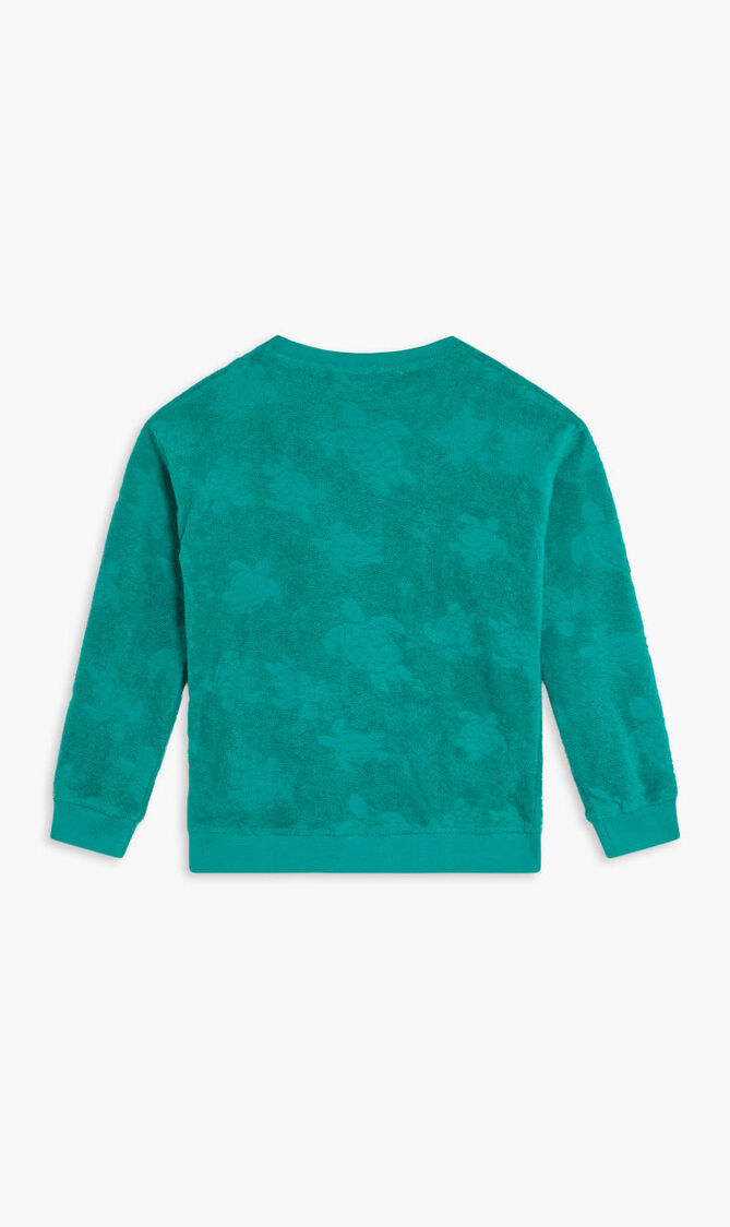 GEPONGE SWEAT CR24 RND TORT JCQ VERT TROPEZIEN