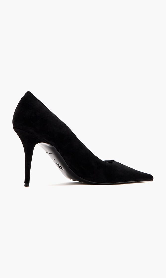 BARBARA PUMP SUEDE 90MM