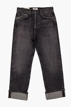 WOVEN DENIM PANTS