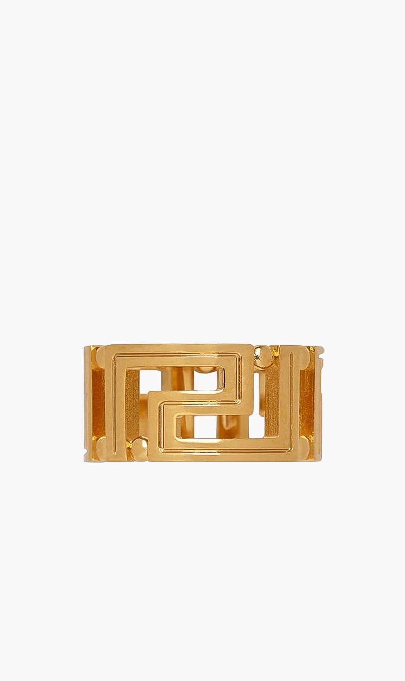 Versace logo ring discount