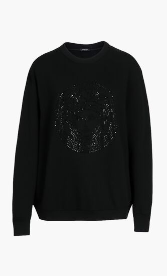 Crystal Embellished Sweatshirt