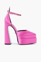 Platform Sandals Aevitas Mary Jane Pointed 160 Satin Crys
