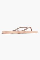 Slim Square Logo Flip Flops Slim Square Logo Flip Flops