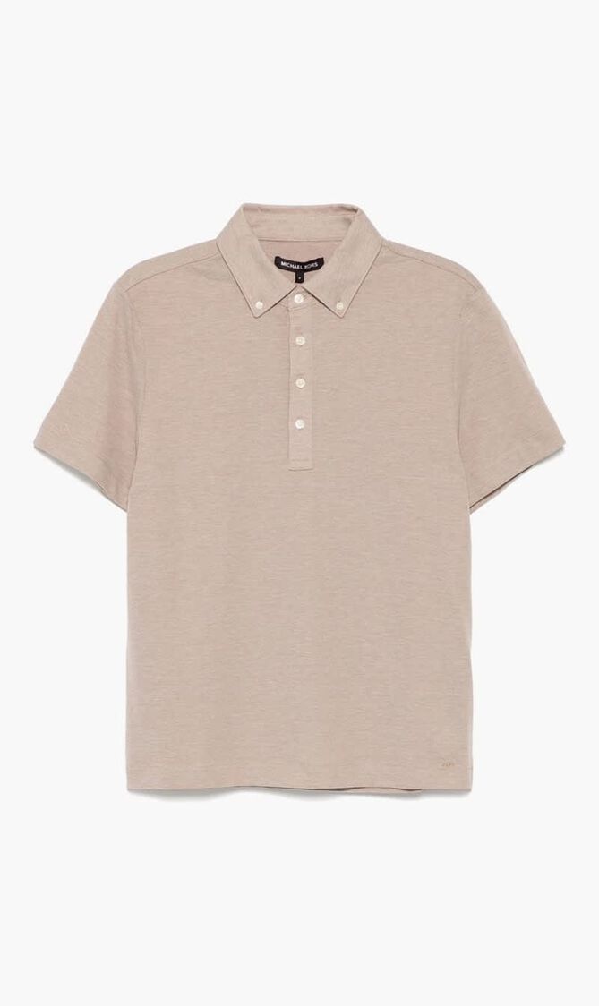 Cotton Blend Piqué Oxford Shirt