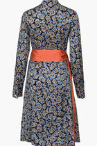 Printed Long Sleeve Dress