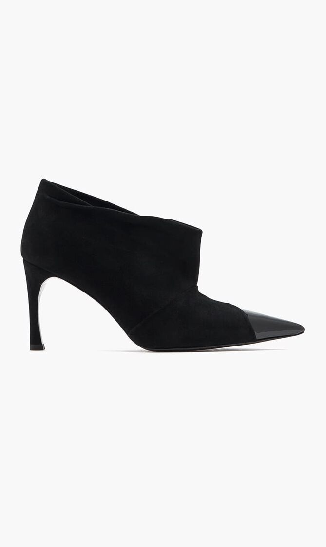 SUEDE POINTED TOE BOOT