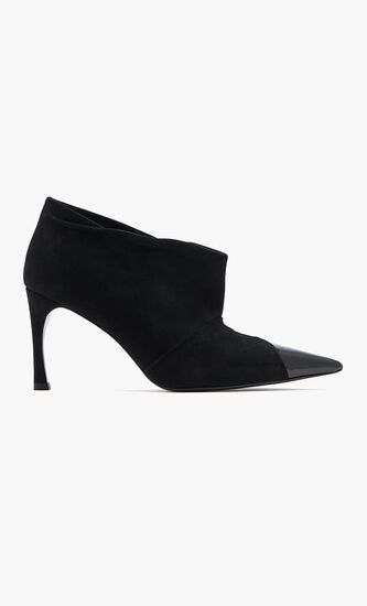 SUEDE POINTED TOE BOOT