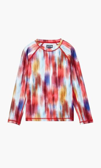 GLAW RASHGUARD CR24 IKAT FLOWRSHGD MULTICOLORE
