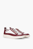 Shea Two Tone Faux Leather Sneakers