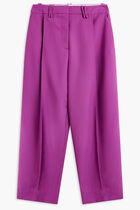 SUMMER SUITING RELAXED PLEATED PANTS