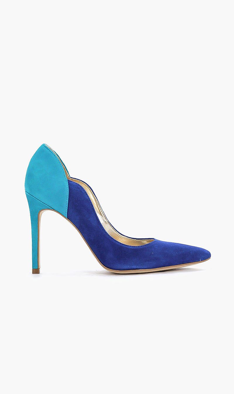 Guess blue heels cheap