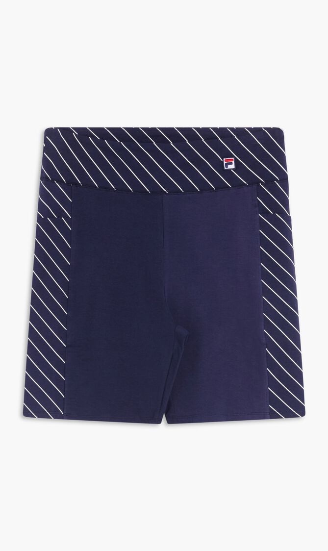 Pin Stripe Legging Short