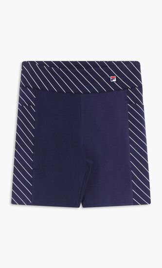 Pin Stripe Legging Short