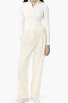 Oversized Pleated Flannel Pants