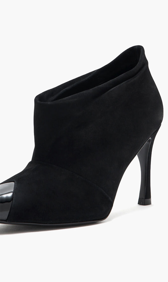SUEDE POINTED TOE BOOT