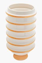 Orbit Urn Vase Medium White