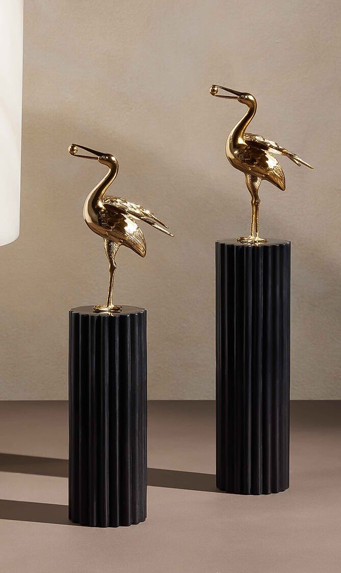 Heron Column Medium Black