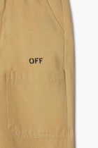 DIAG OUTLINE WORKER PANT BEIGE BLACK