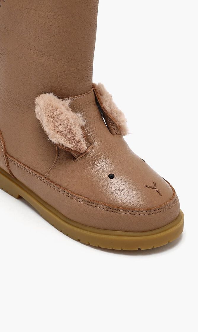 WADUDU EXCLUSIVE BOOTS FLUFFY BUNNY