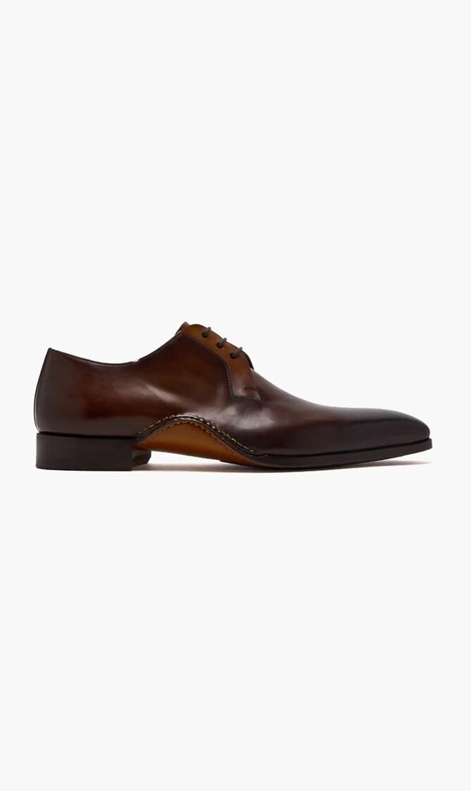 Leather Derby shoes