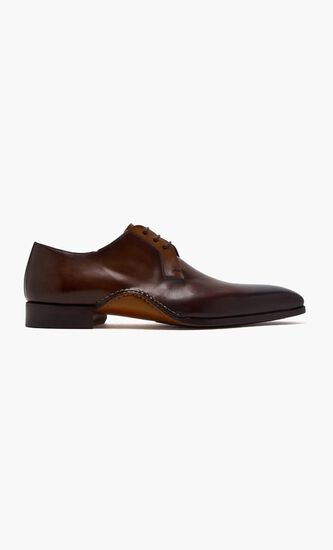 Leather Derby shoes