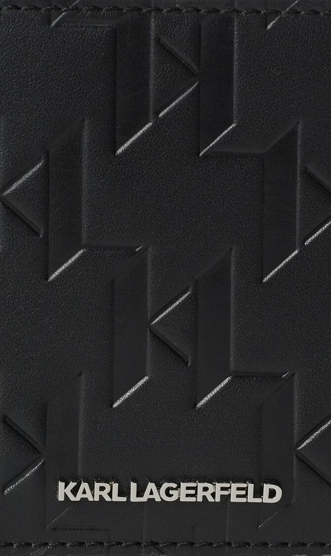 K/Loom Leather Bi-fold Wallet